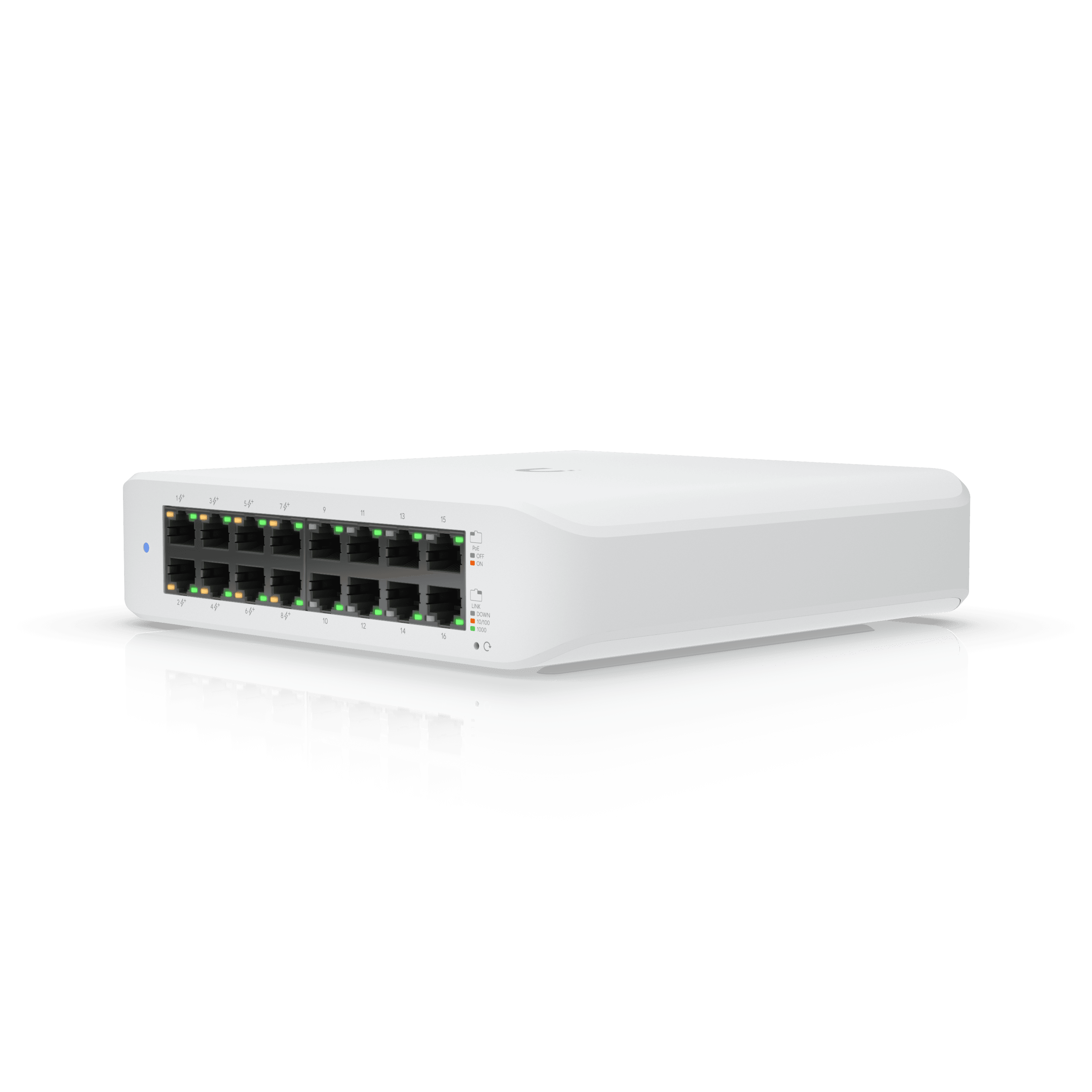 Unifi Lite 16 PoE Switch view 3