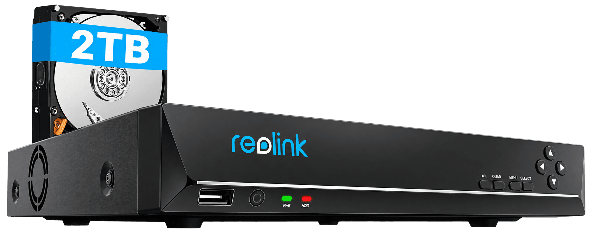 Reolink RLN8-410 NVR Black view 1