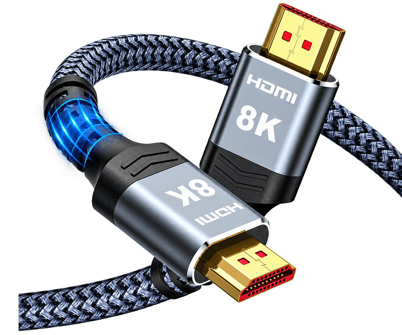 Highwings HDMI cable 2m / 6.6ft view 1