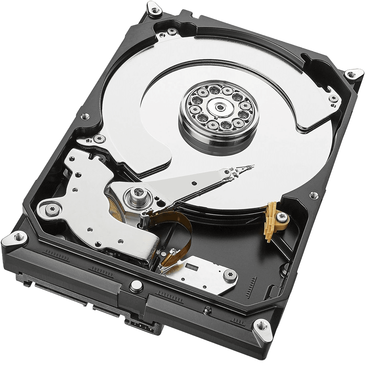 Seagate Barracuda Harddrive 4TB view 2