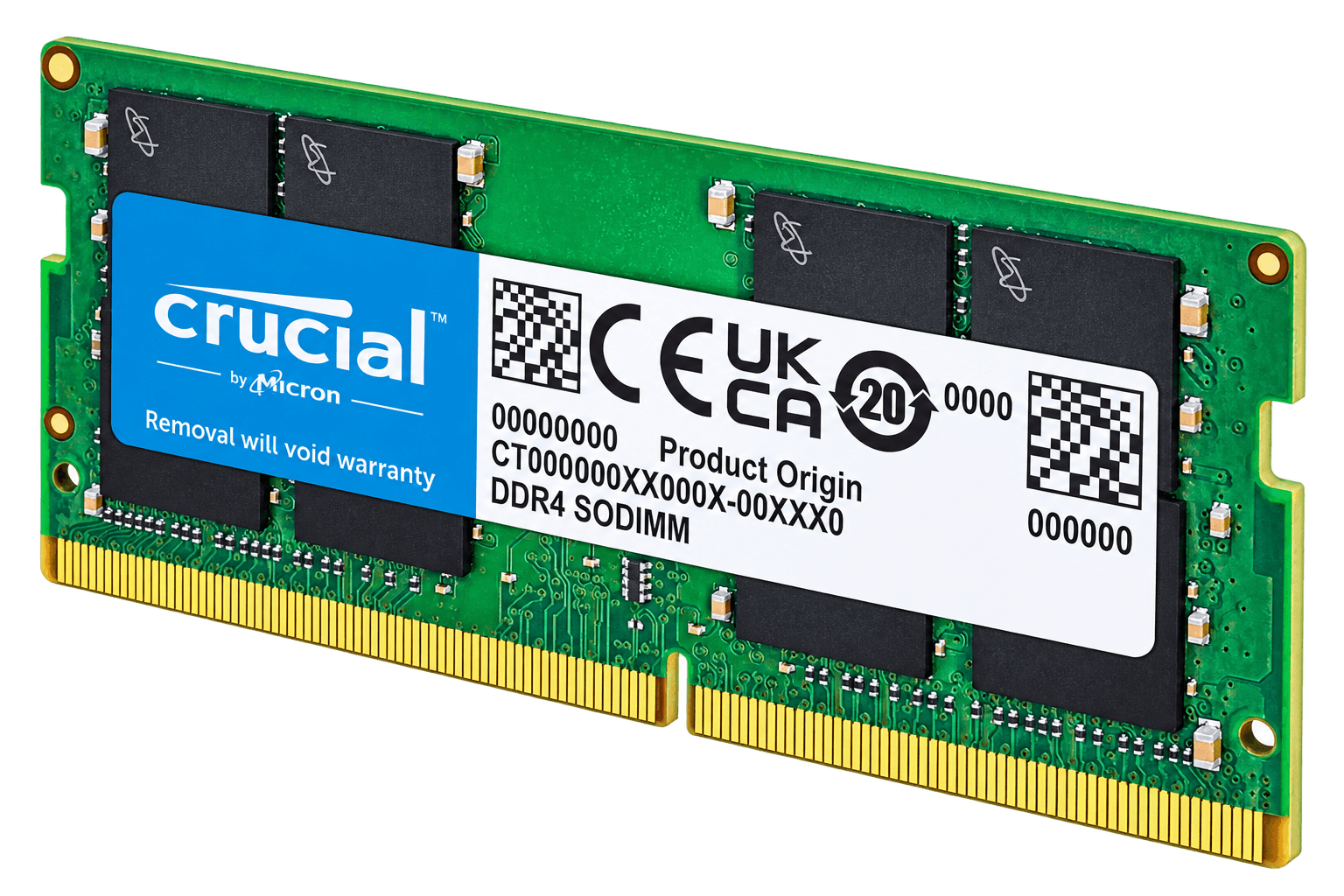 Crucial 32GB DDR4 - 3200MHz view 1