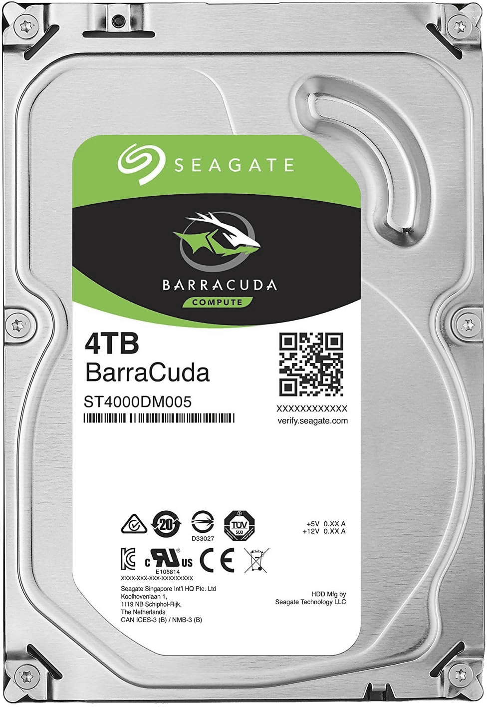 Seagate Barracuda Harddrive 4TB