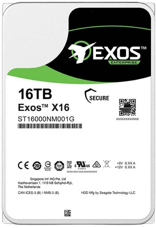 Seagate EXOS Enterprise HDD16TB