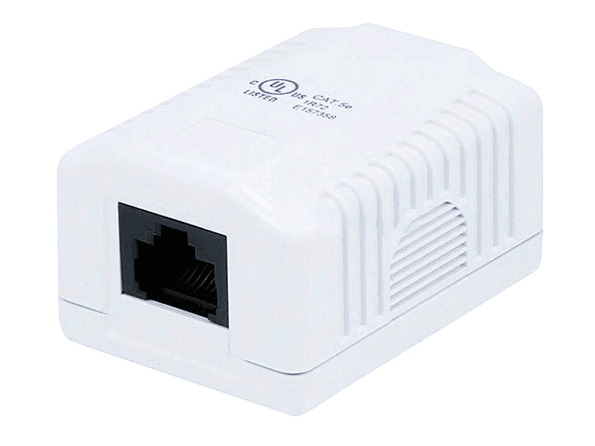 Equip Cat 5e Surface Mount Box