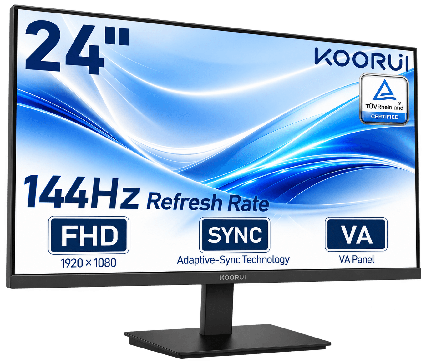 KOORUI Computer Monitor 24"