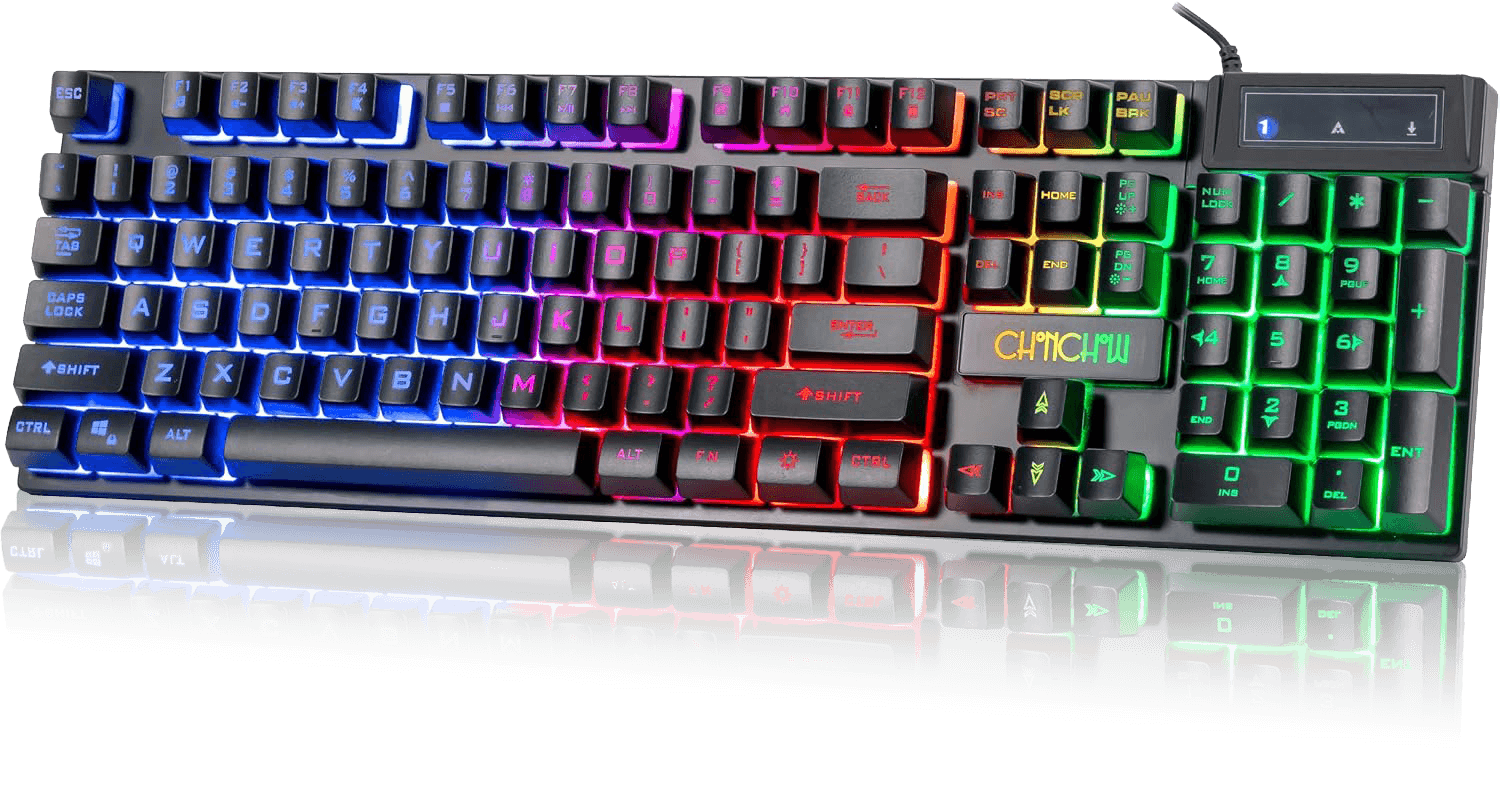 Chonchow Keyboard with colour backlit (wired)