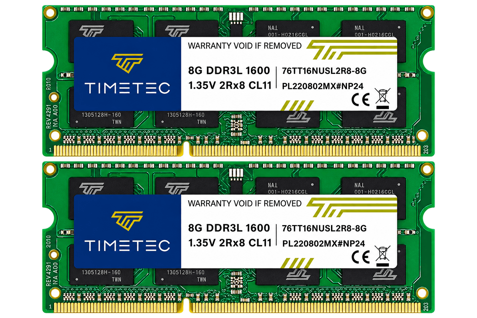 TIMETEC 16GB (2x8GB) DDR3 - 1600MHz