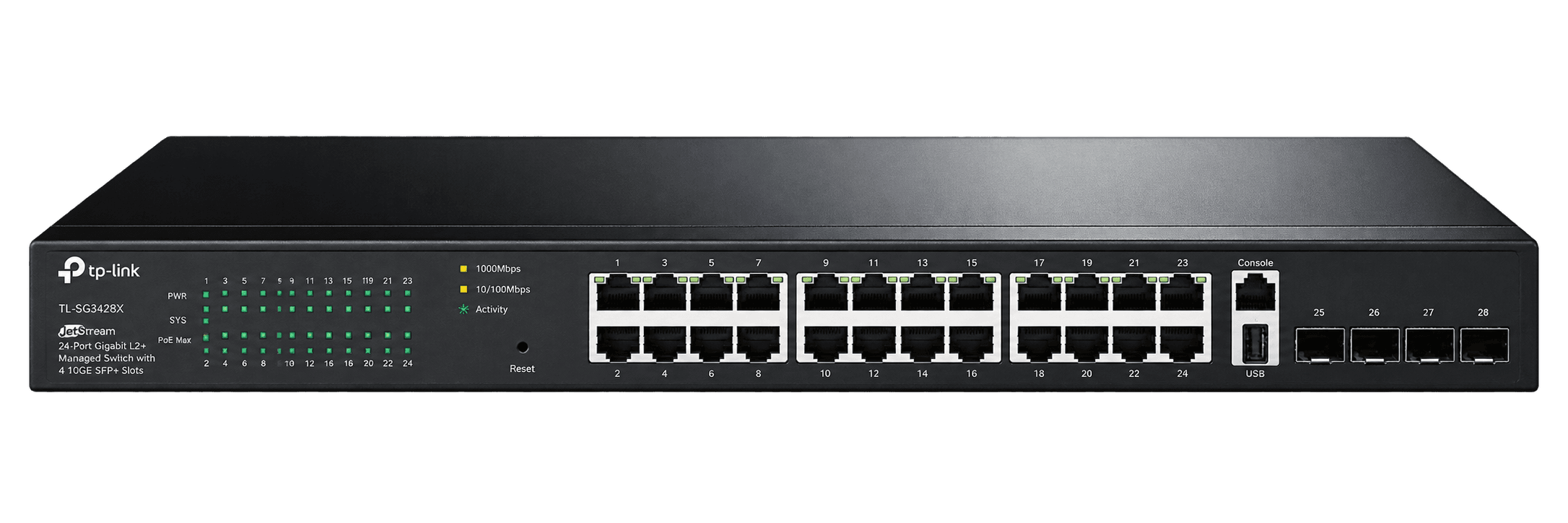 TP-Link 28-Port Gigabit Easy Smart Switch with 24-Port PoE+