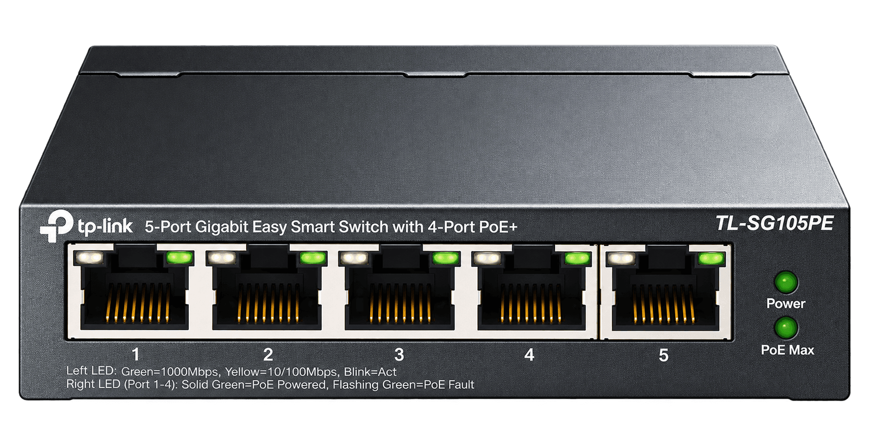 TP-Link 5-port Gigabit PoE+ Switch