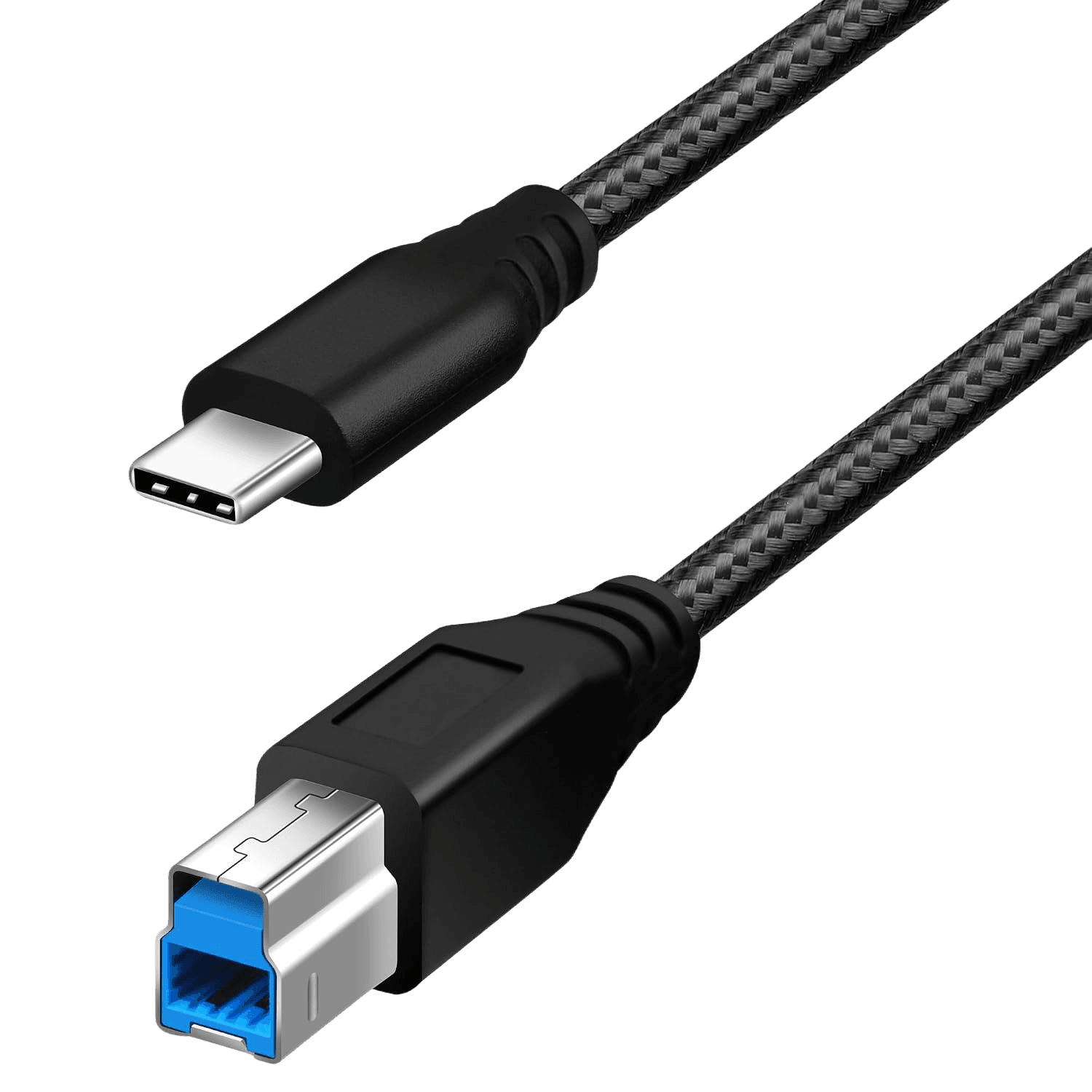 Fasgear USB C to USB B 3.0 Cable 3ft