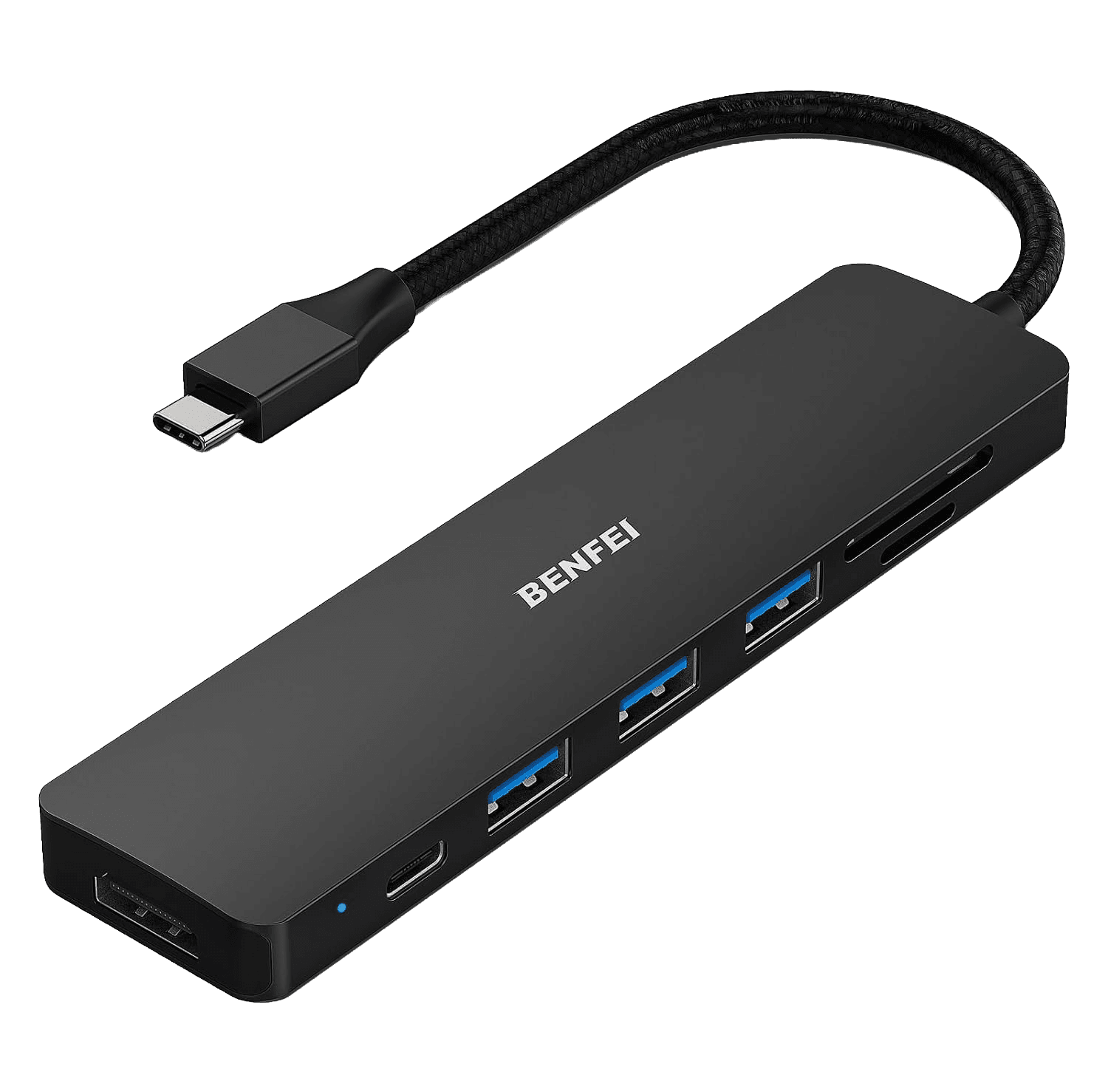Benfei 7 in 1 USB C BLACK
