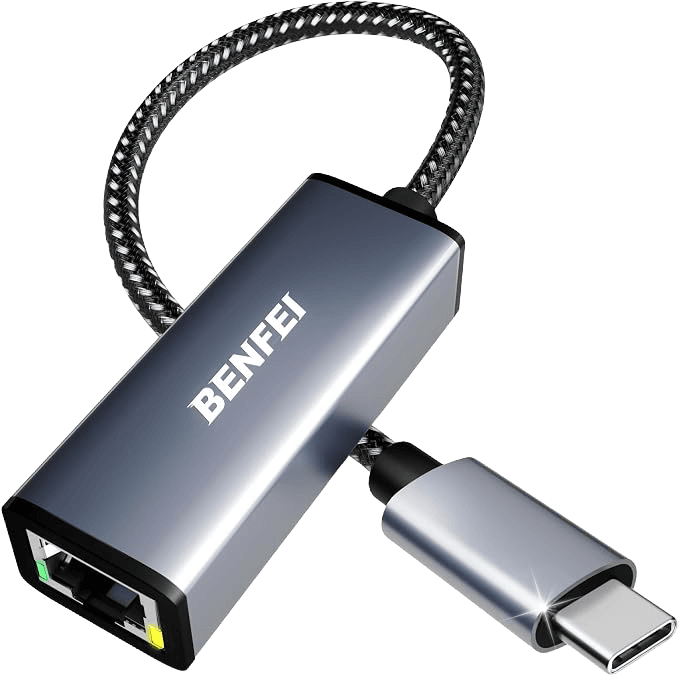 Benfei Ethernet to USB-C Adaptor